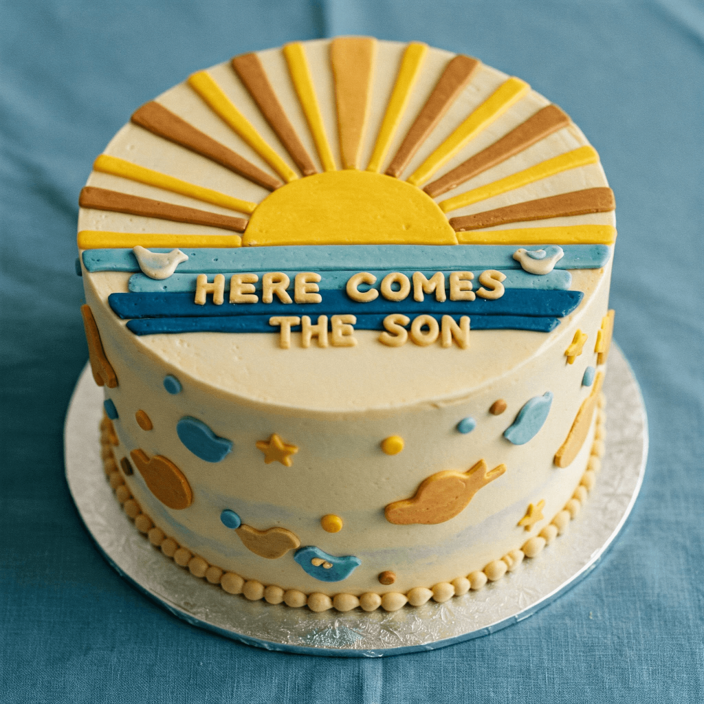 Here Comes The Son Cake