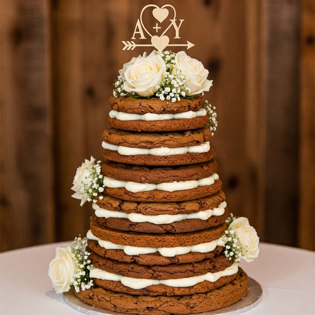 Wedding Cookie Cake