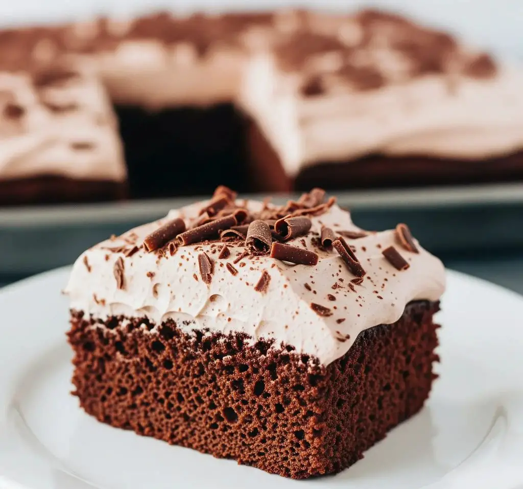 Chocolate Tres Leches Cake