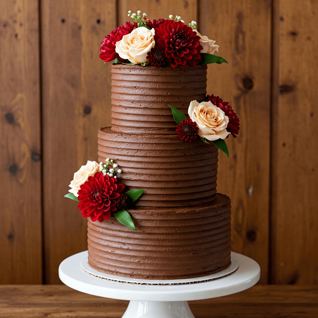 Chocolate Wedding Cake