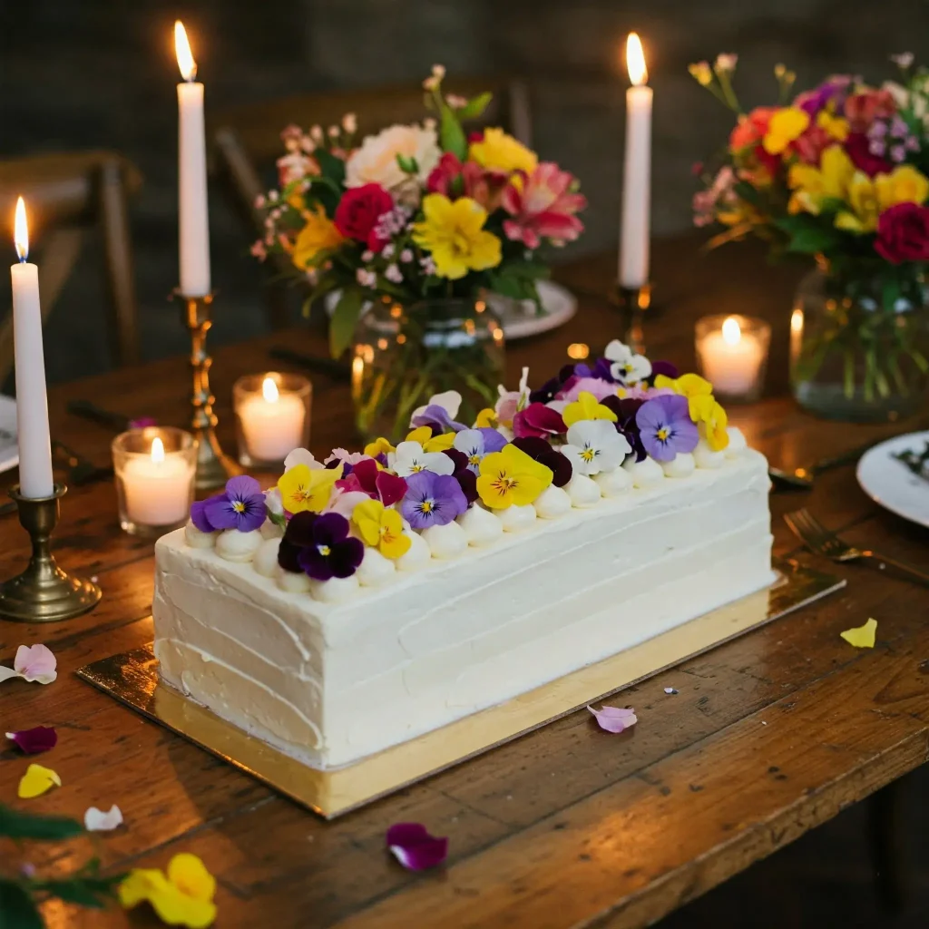 Wedding Sheet Cake