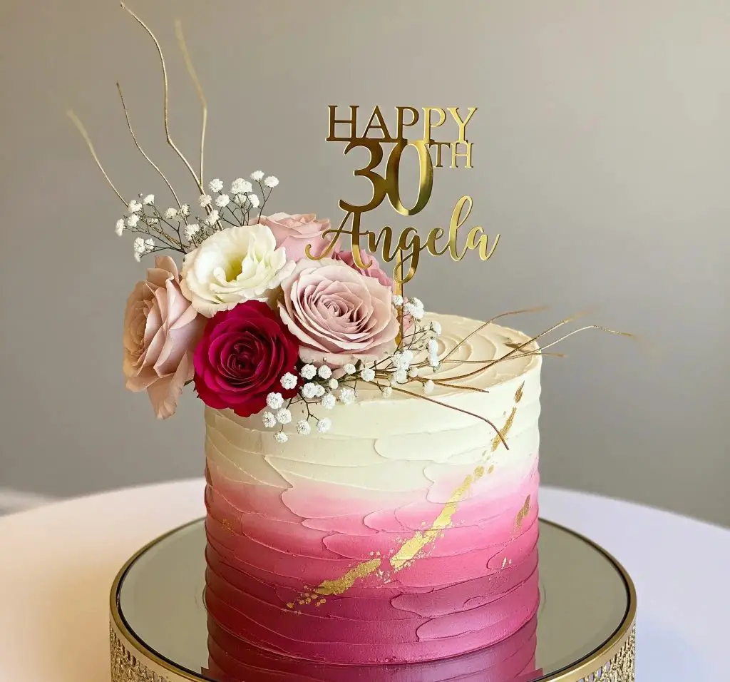 30th Birthday Cake For Women