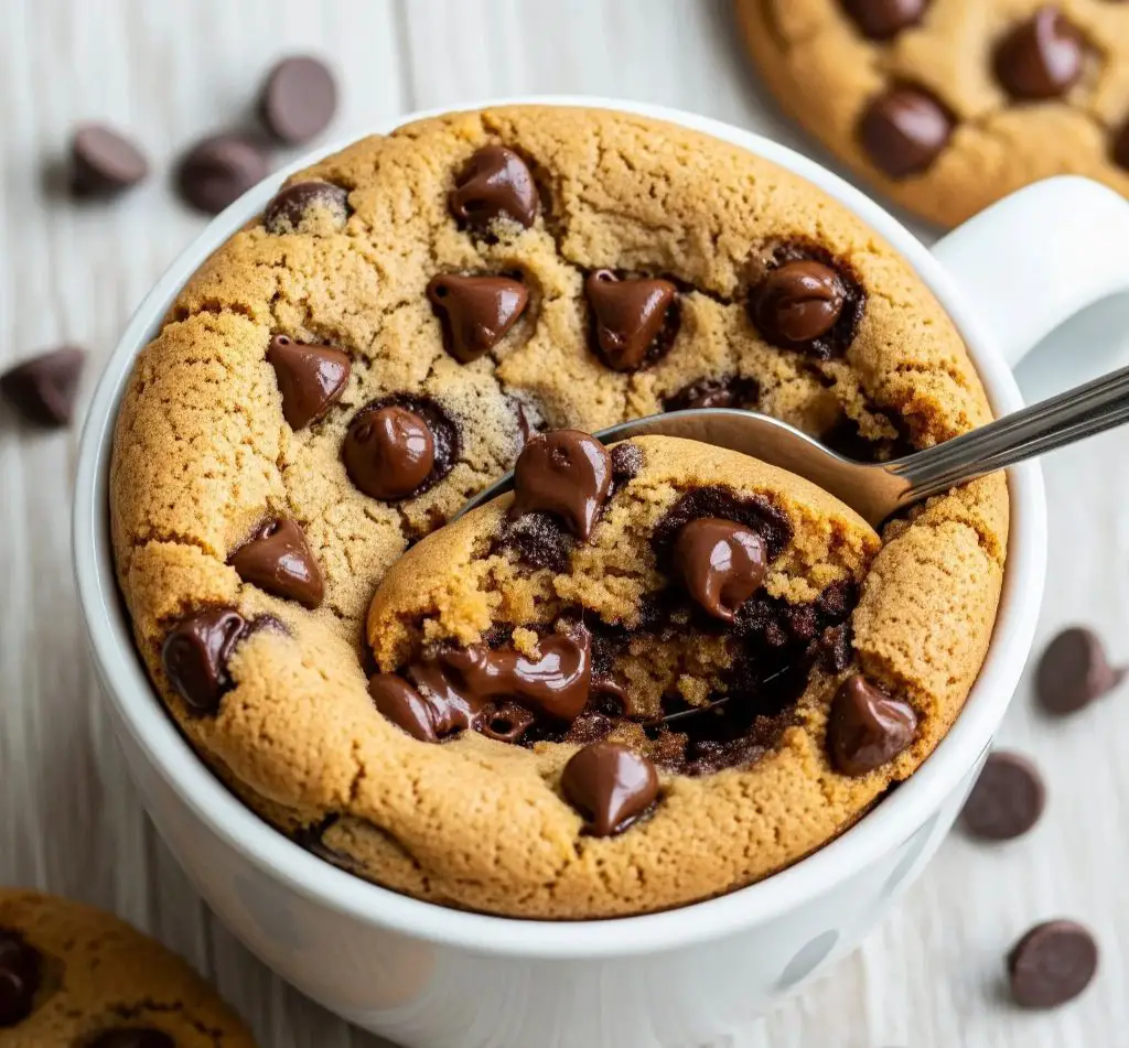 Chocolate Chip Mug Cake