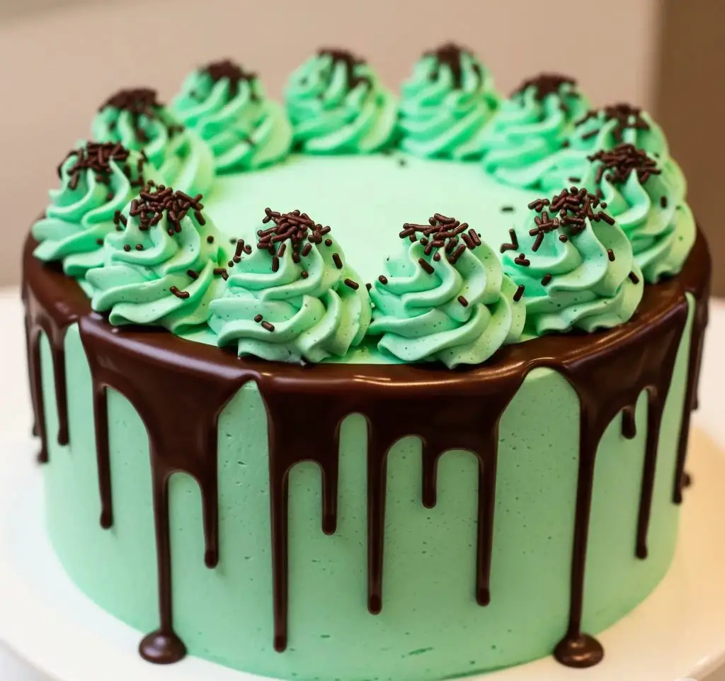 Mint Chocolate Cake