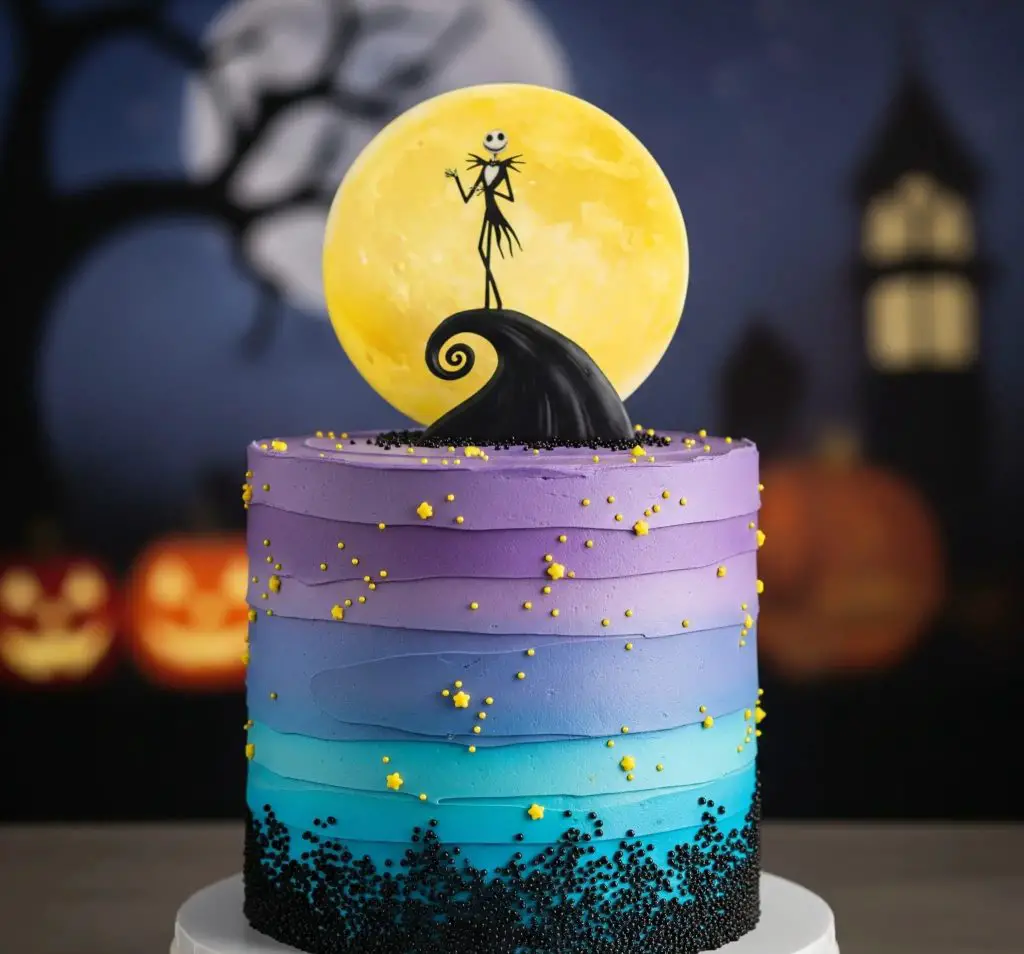 Nightmare Before Christmas Cake