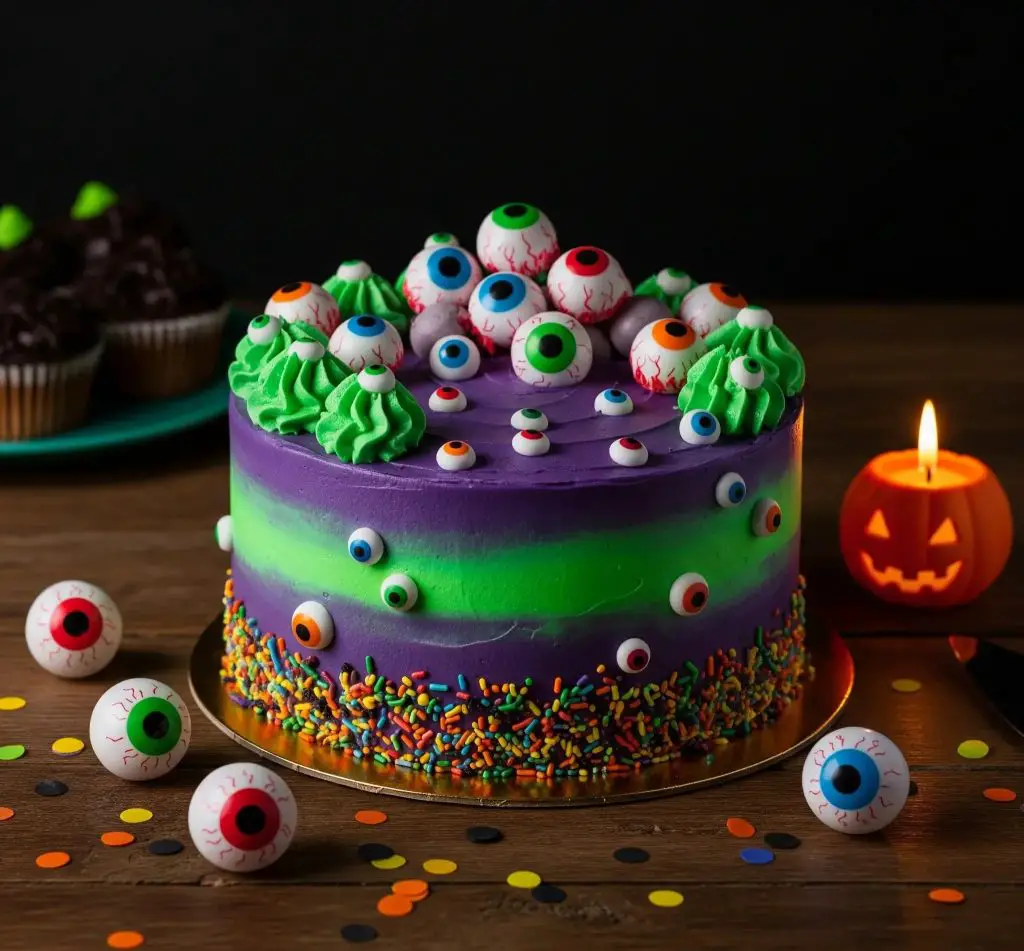 Monster Eye Cake