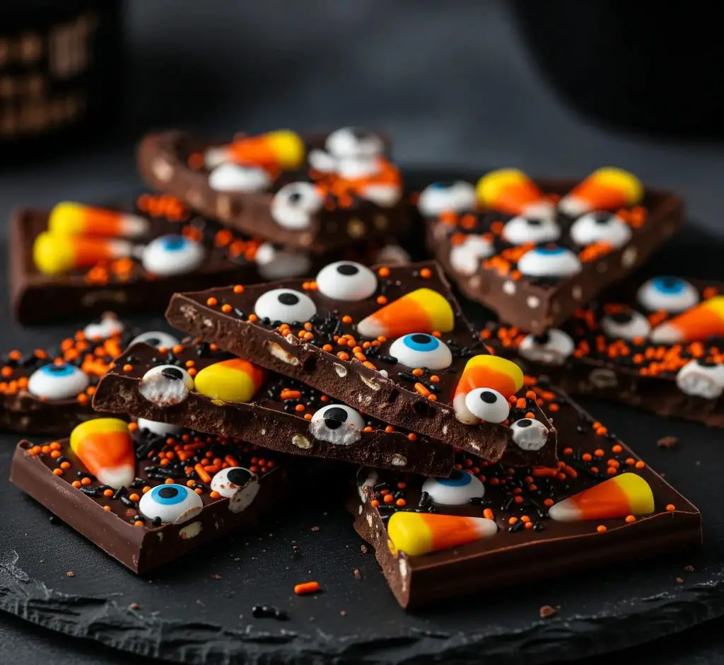 Halloween Chocolate Bark