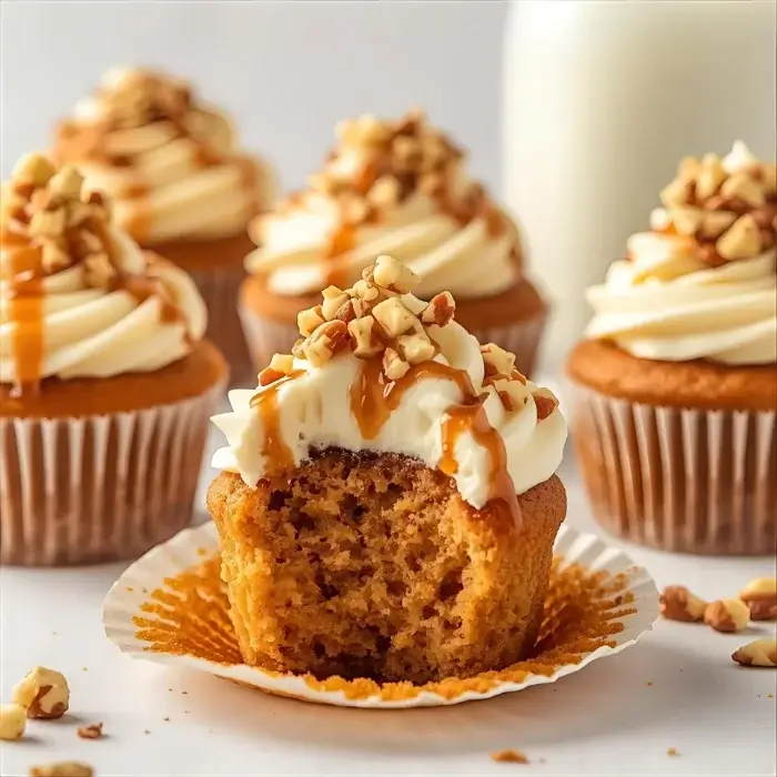 Sweet Potato Cupcakes with Cream Cheese Frosting