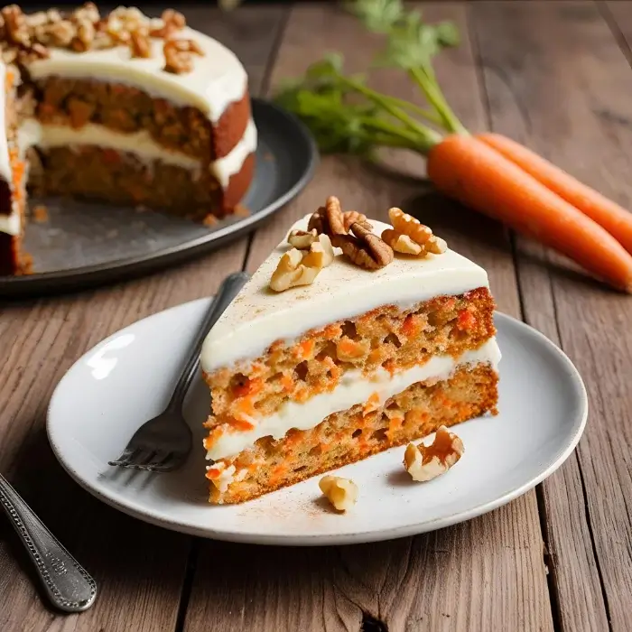 Carrot Cake With Cream Cheese Frosting