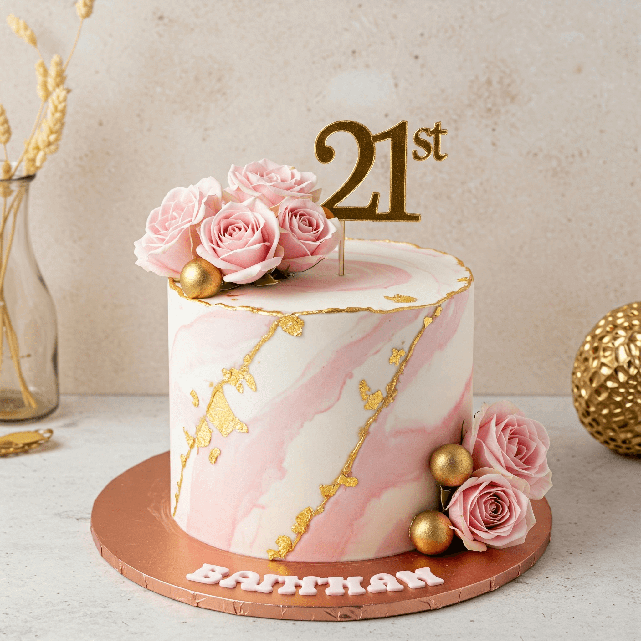21st Birthday Cake
