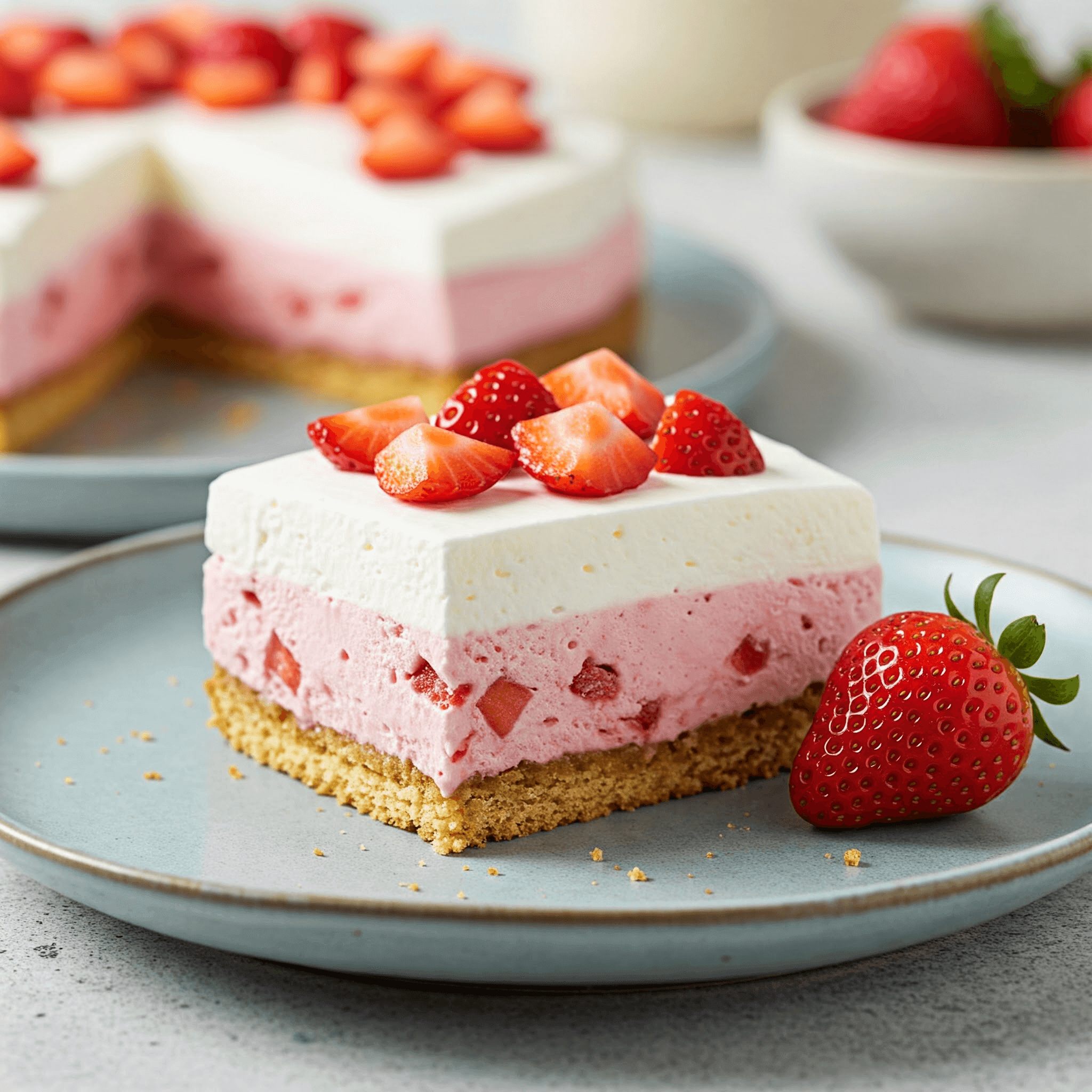 Strawberry Icebox Cake