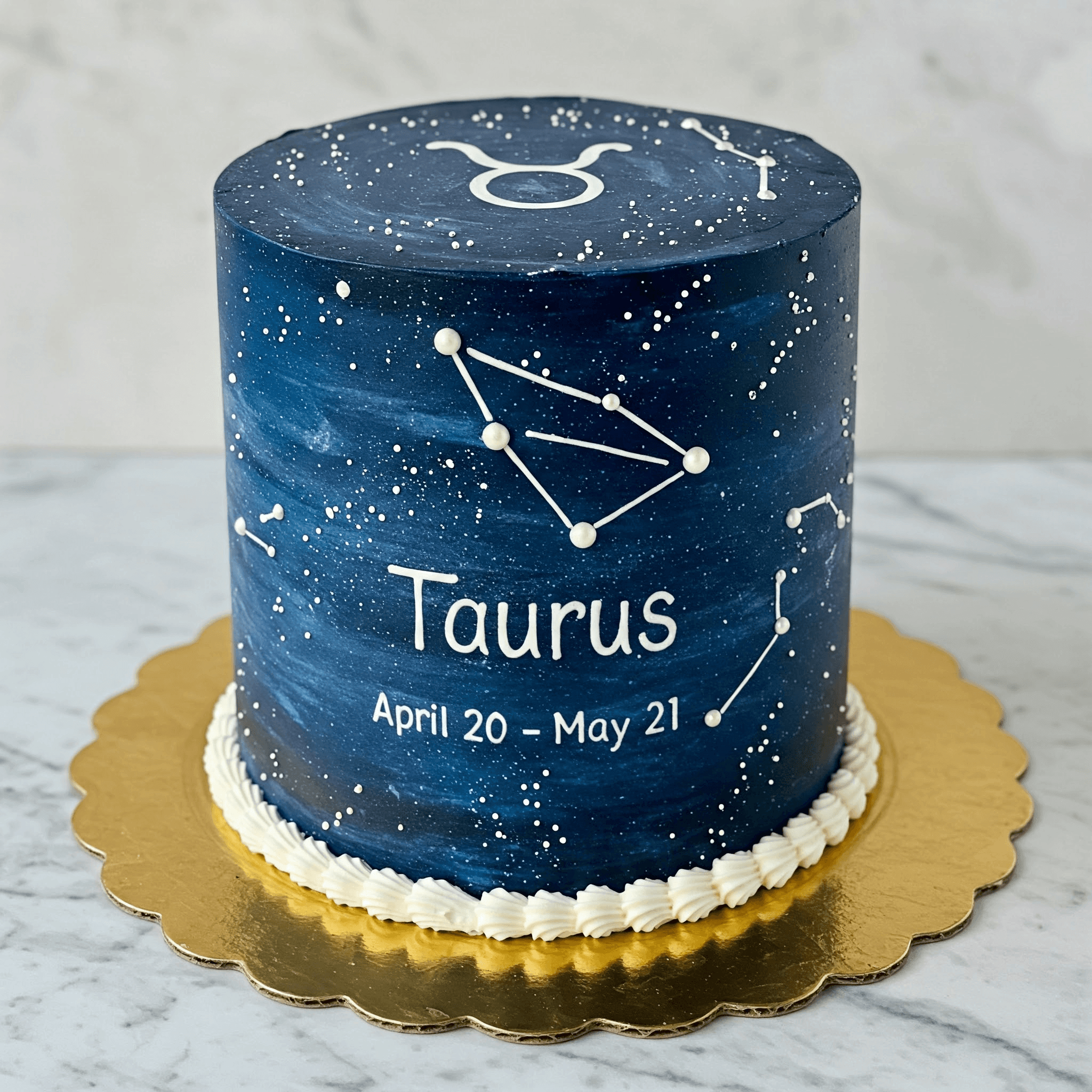 Taurus Birthday Cake