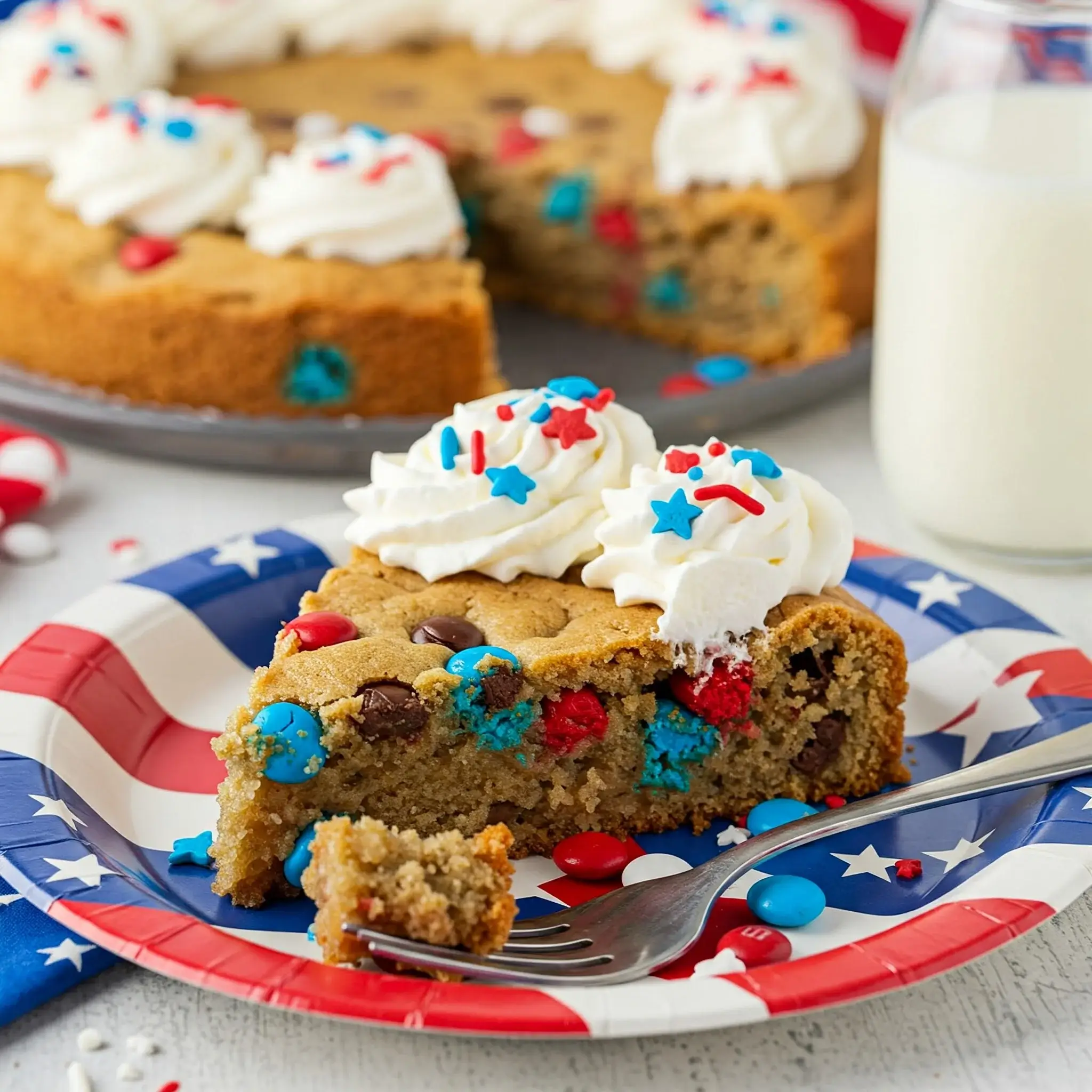 4th of July Cookie Cake
