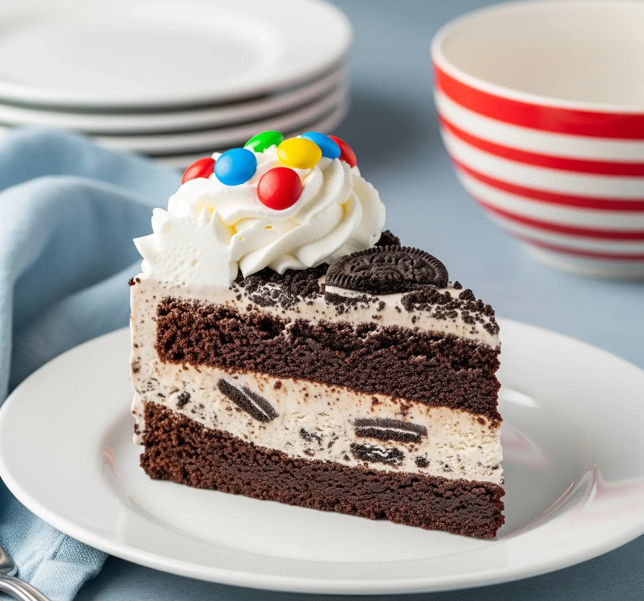 Brownie Ice Cream Cake