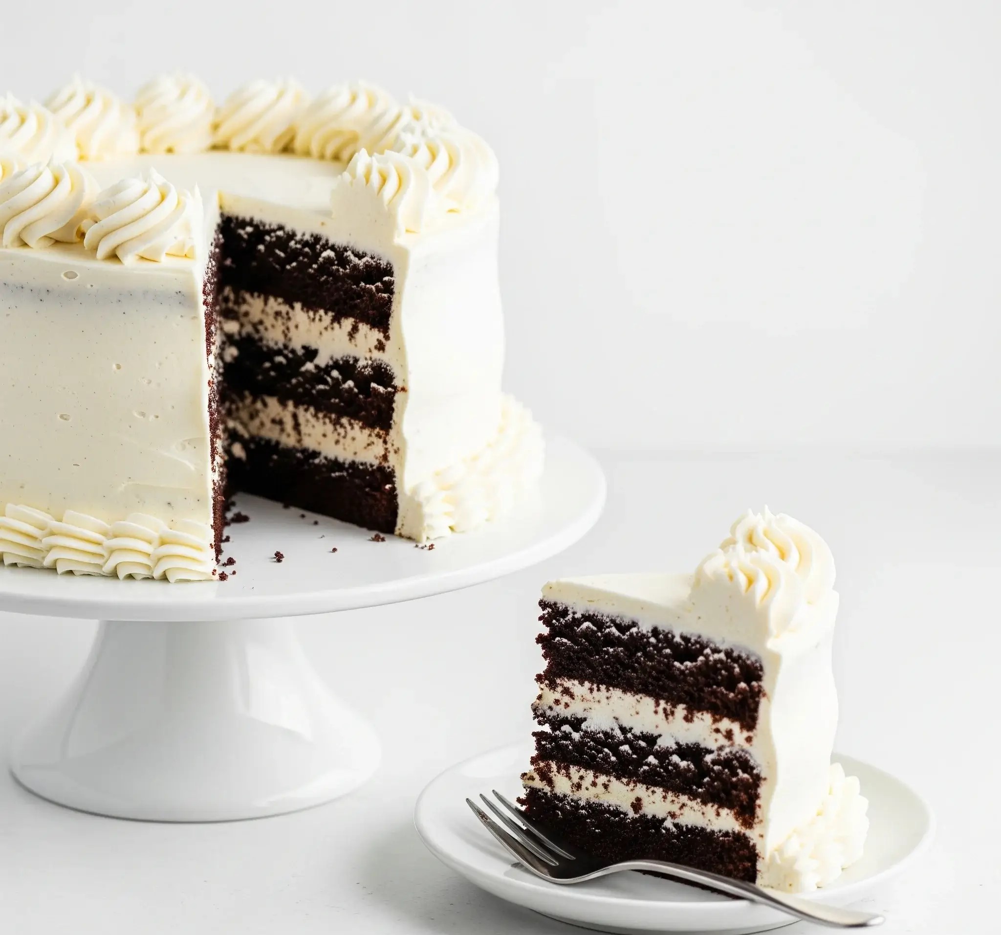 Chocolate Cake With Cream Cheese Frosting