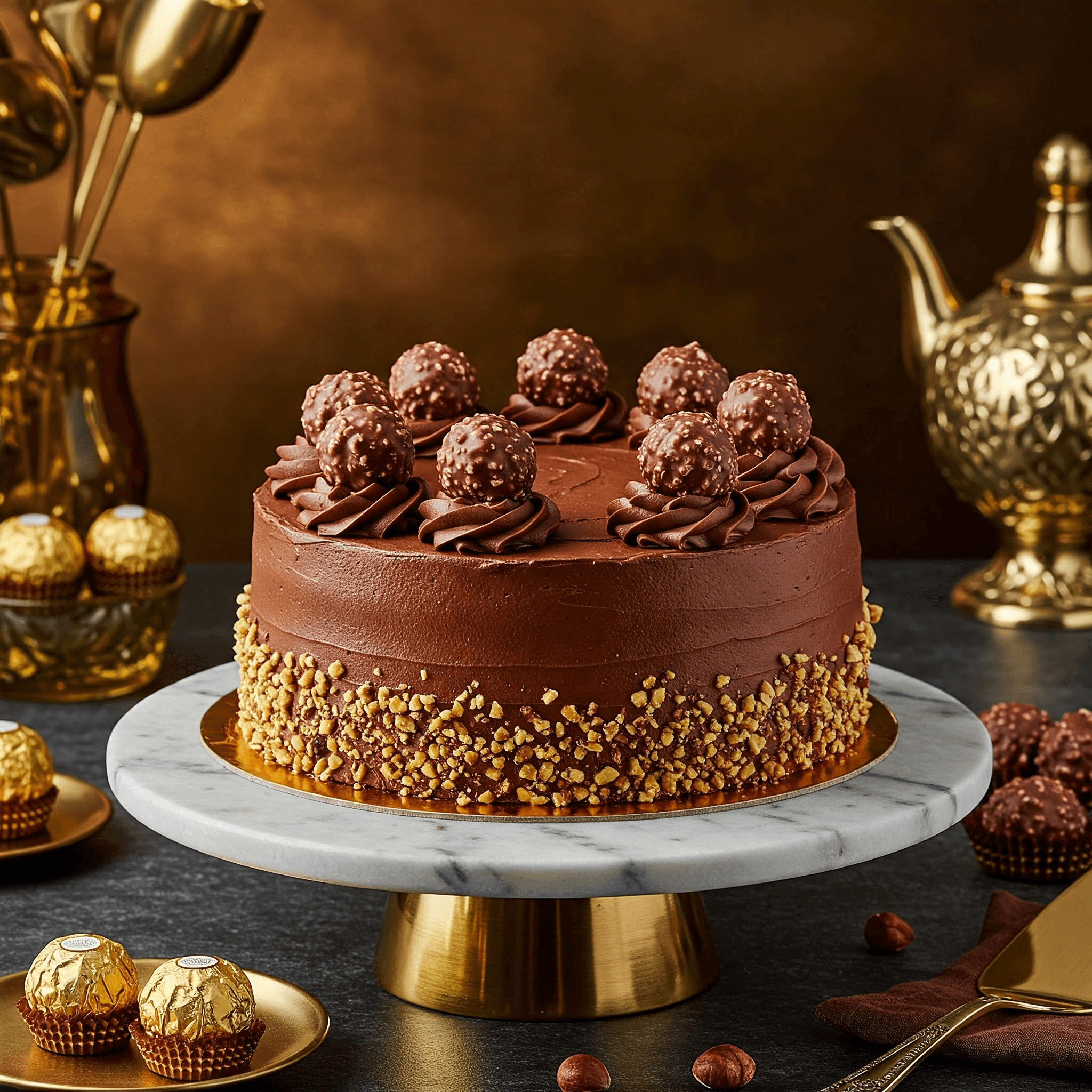 Ferrero Rocher Cake