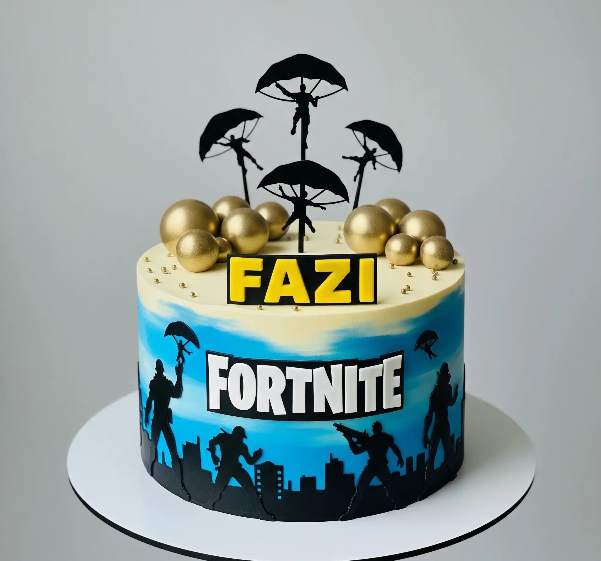 Fortnite Birthday Cake