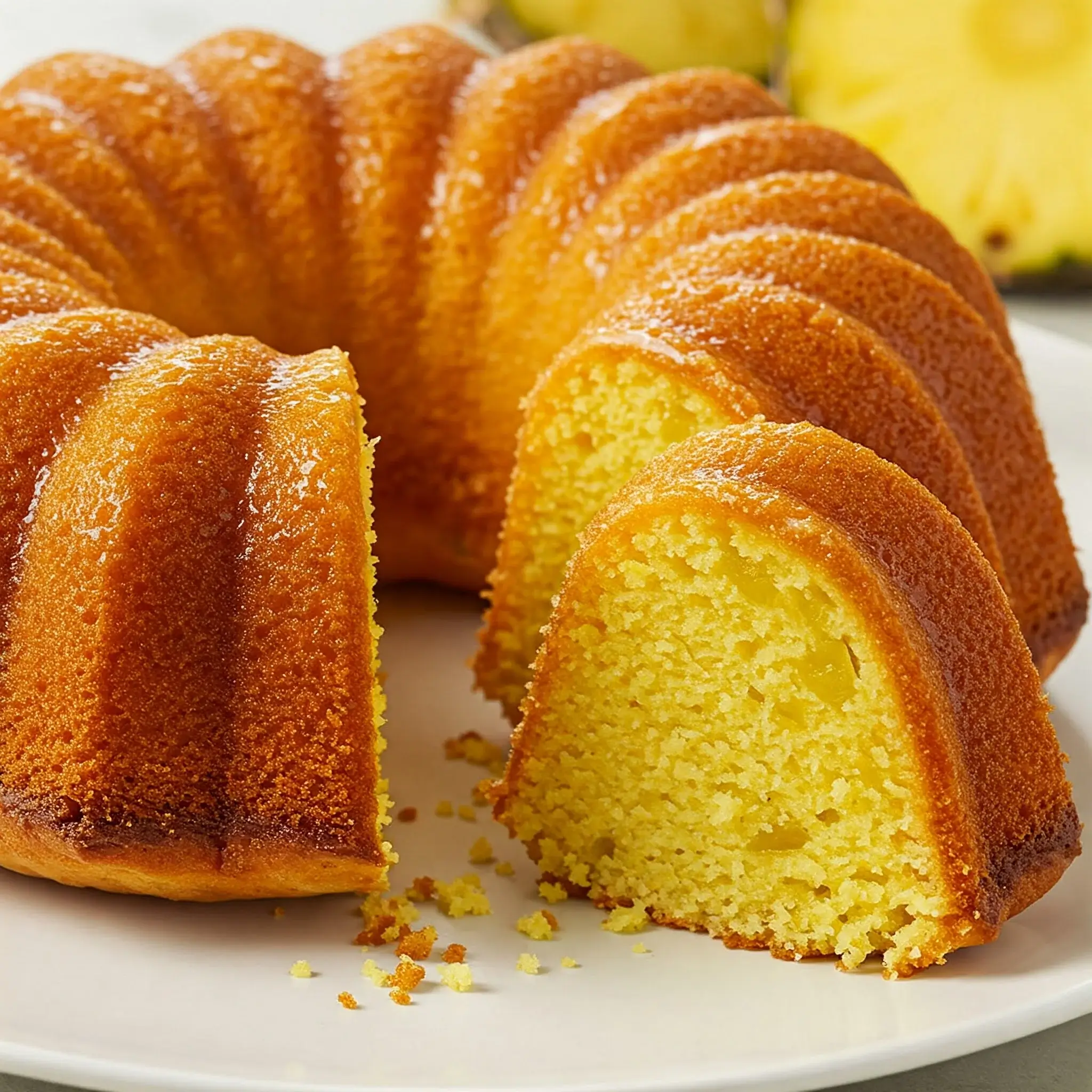 Pineapple Juice Cake
