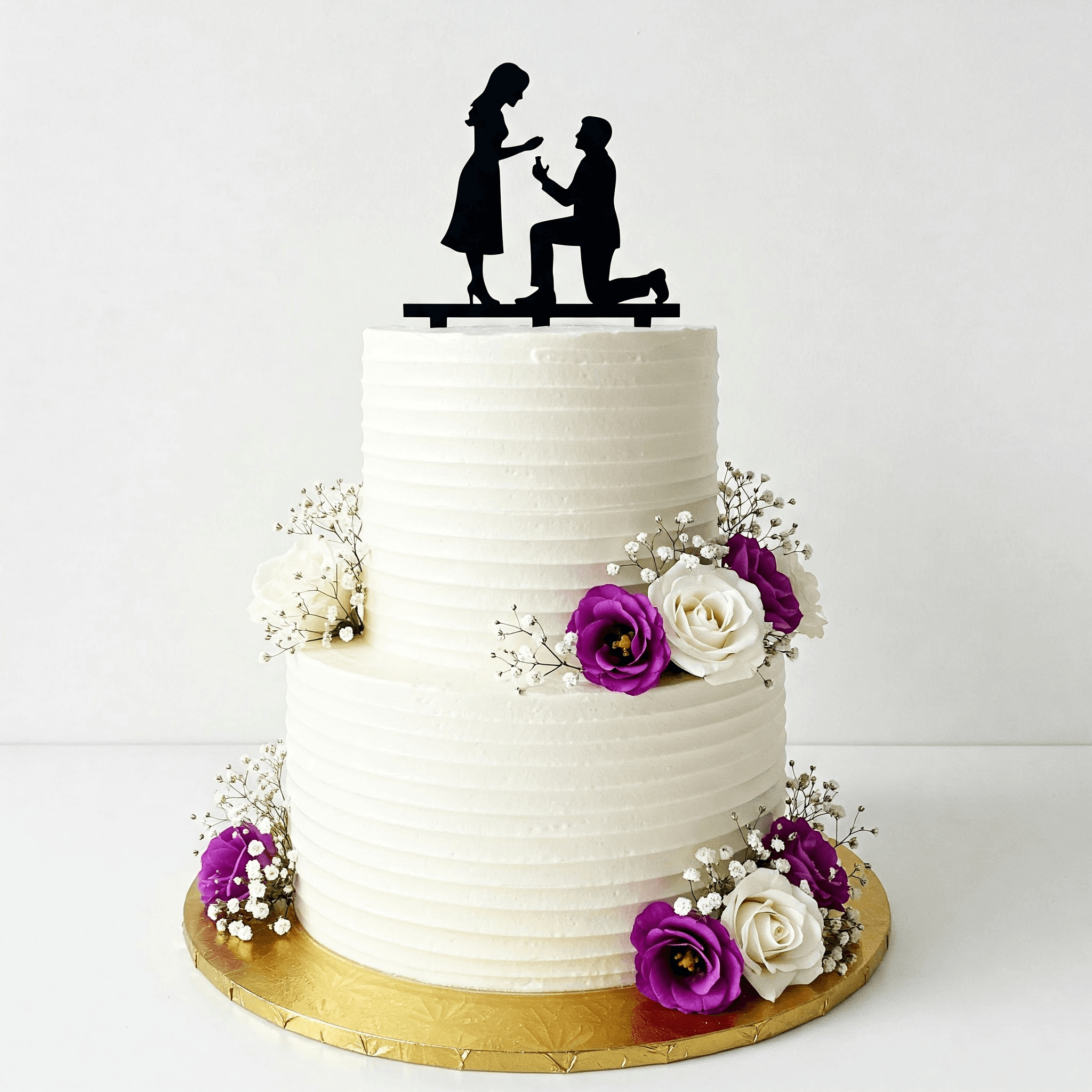 Two Tier Wedding Cake