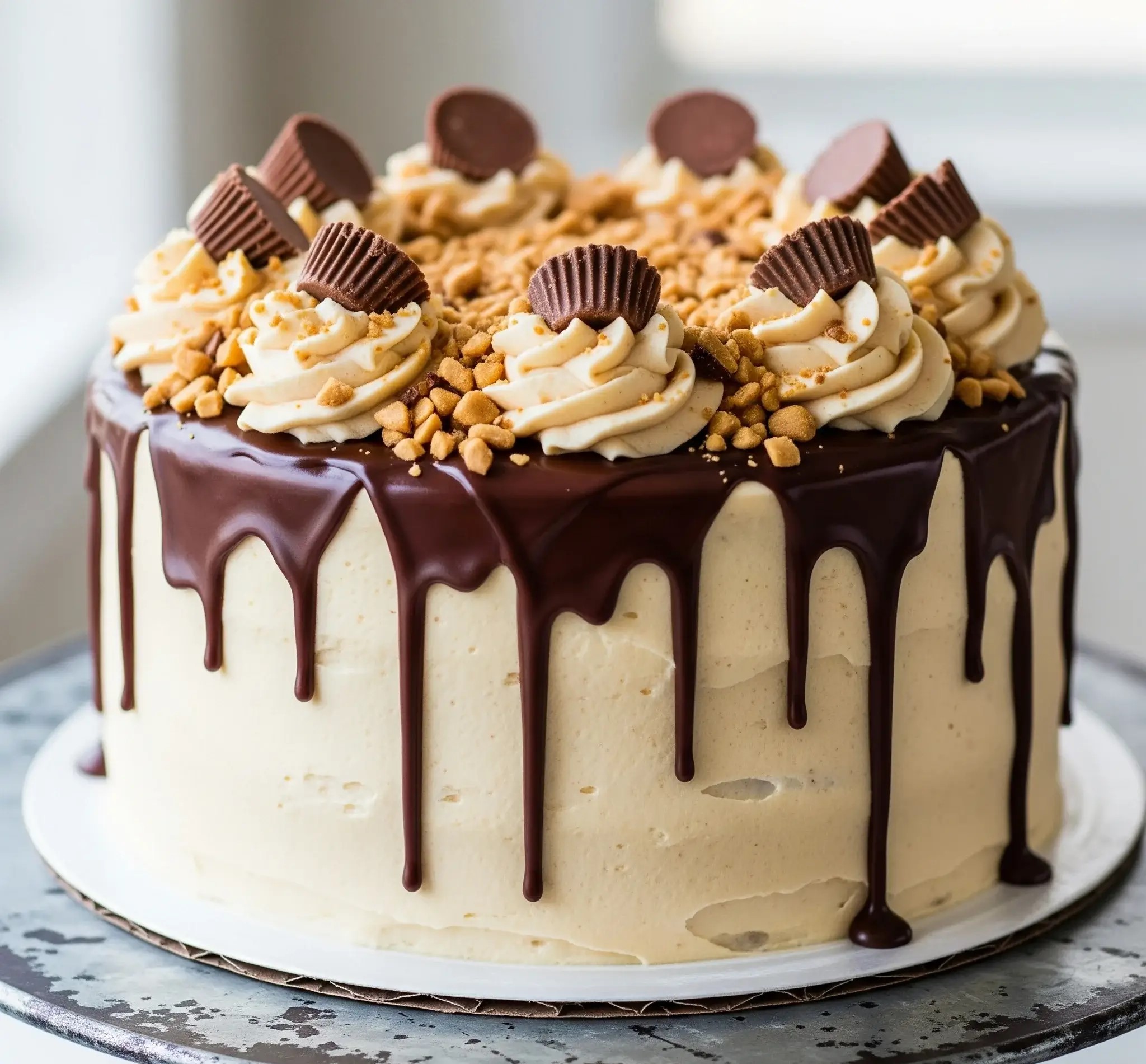 Peanut Butter Chocolate Cake