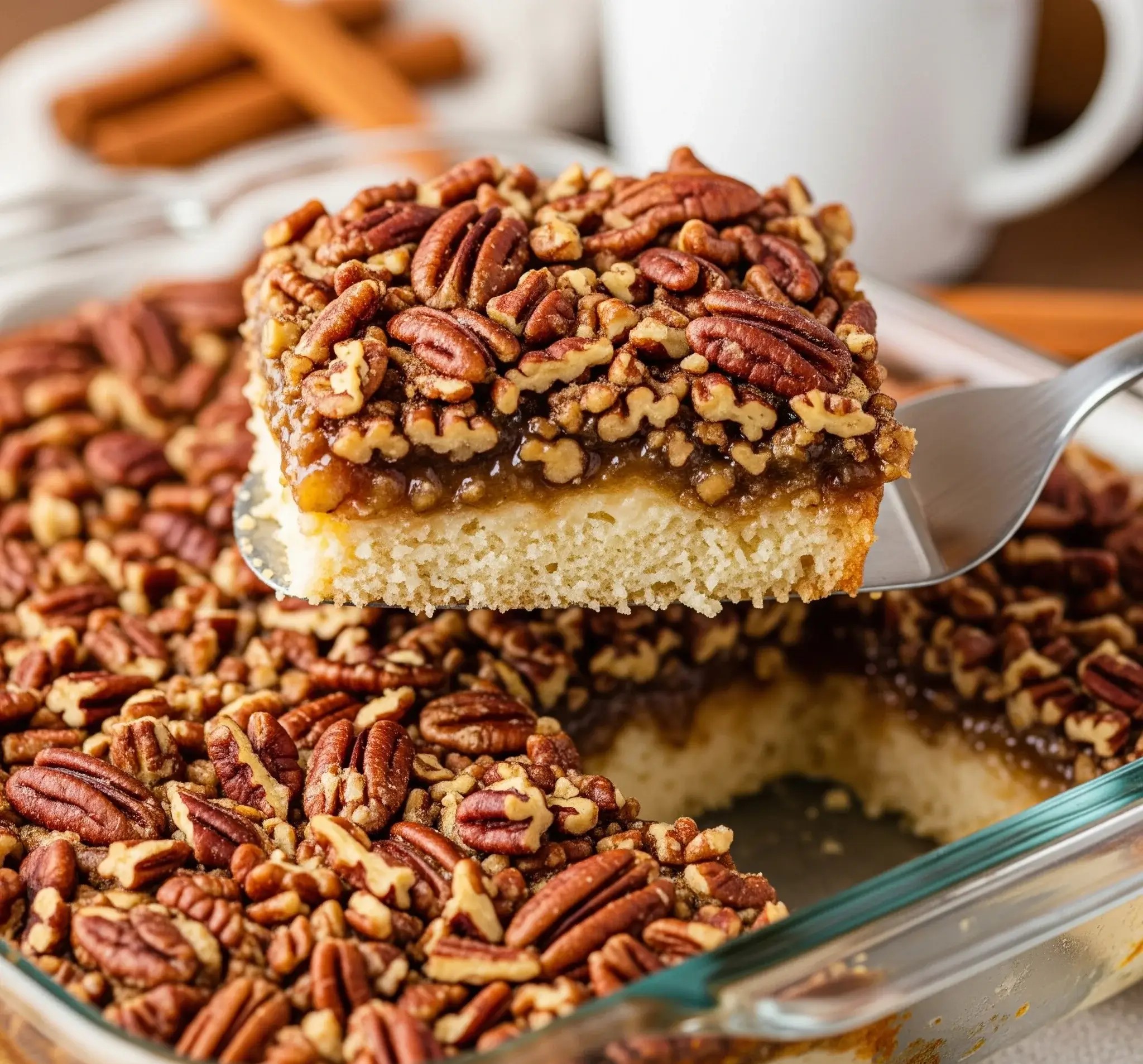Pecan Pie Dump Cake