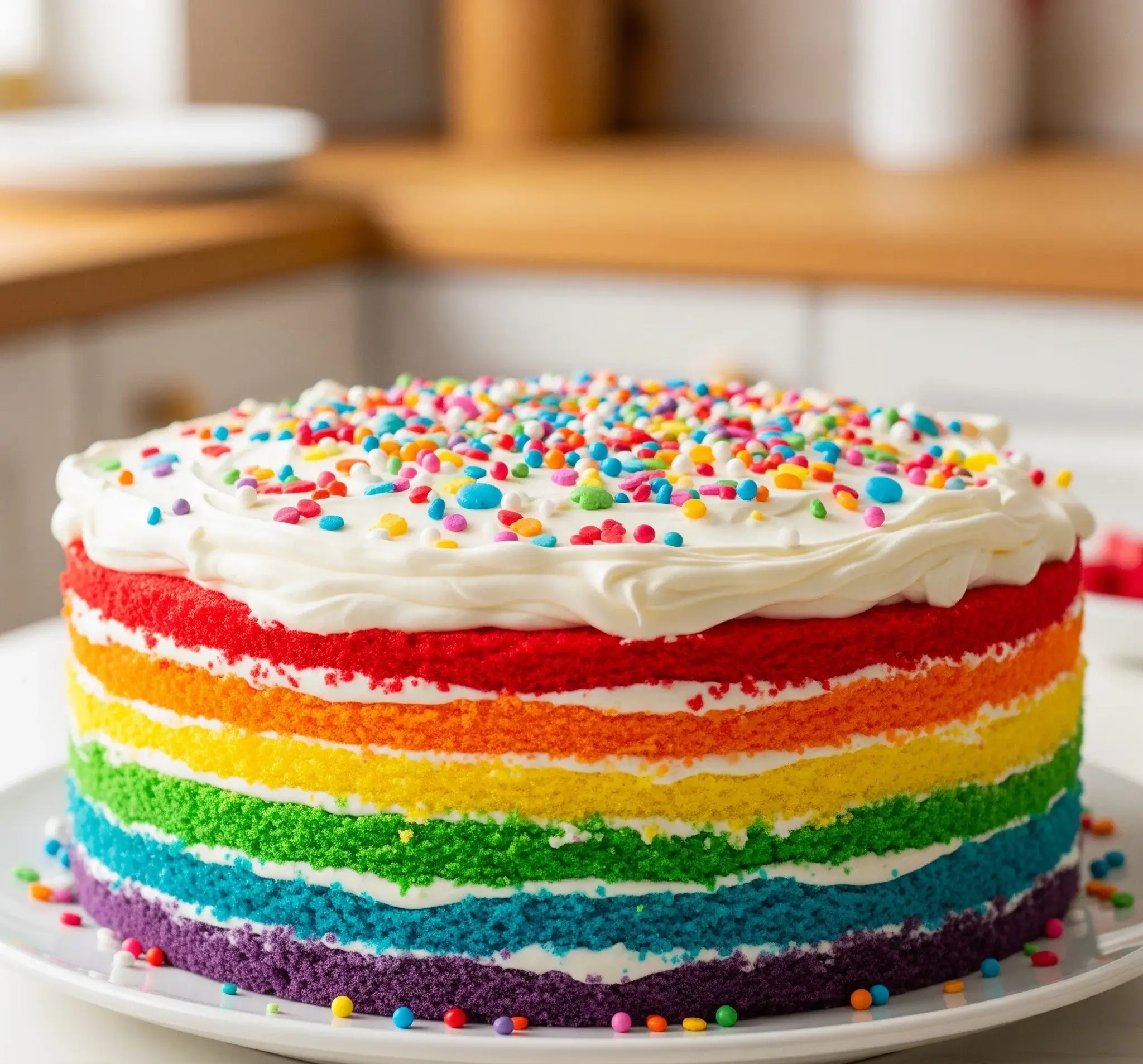 Rainbow Cake