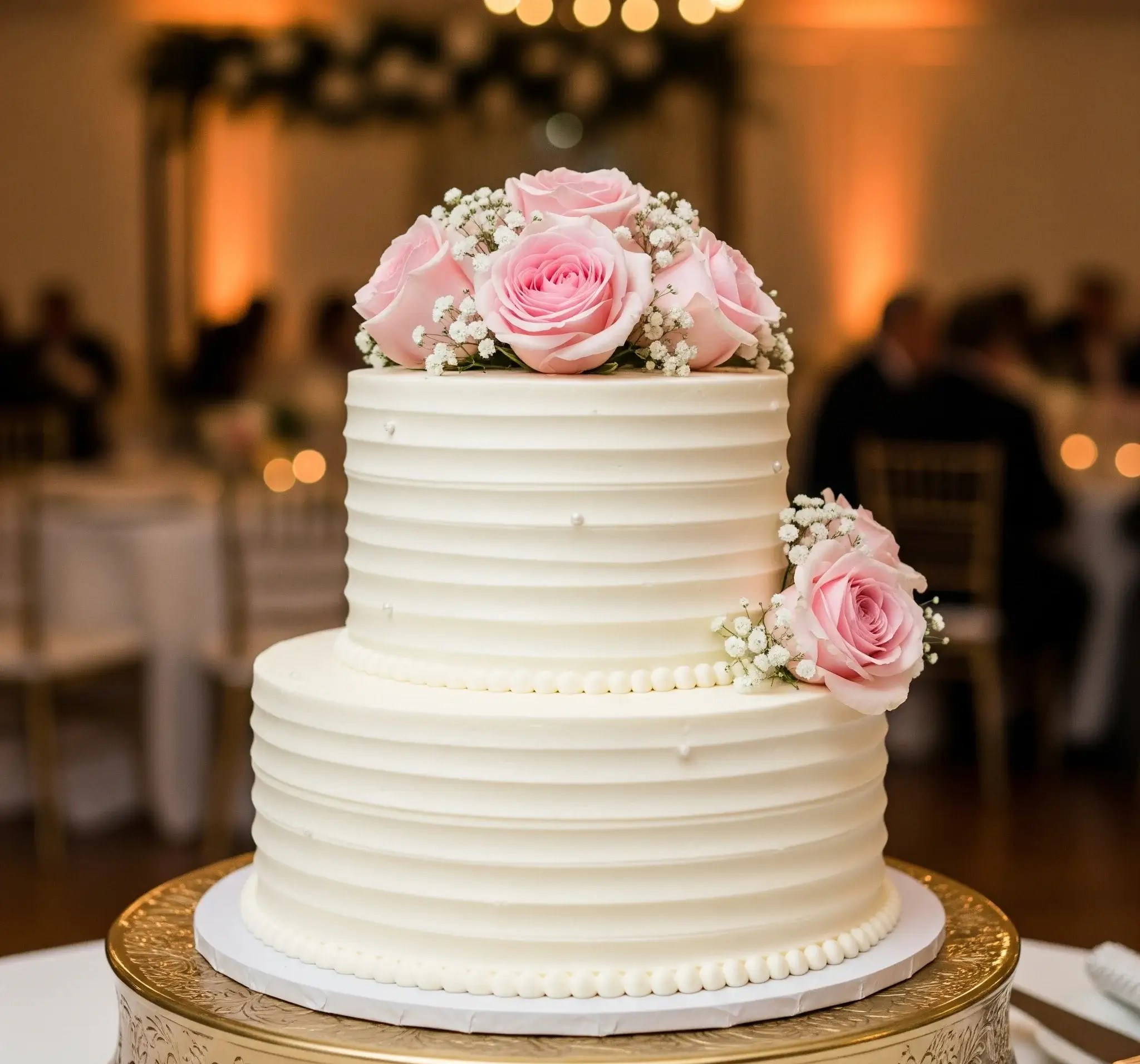 White Wedding Cake