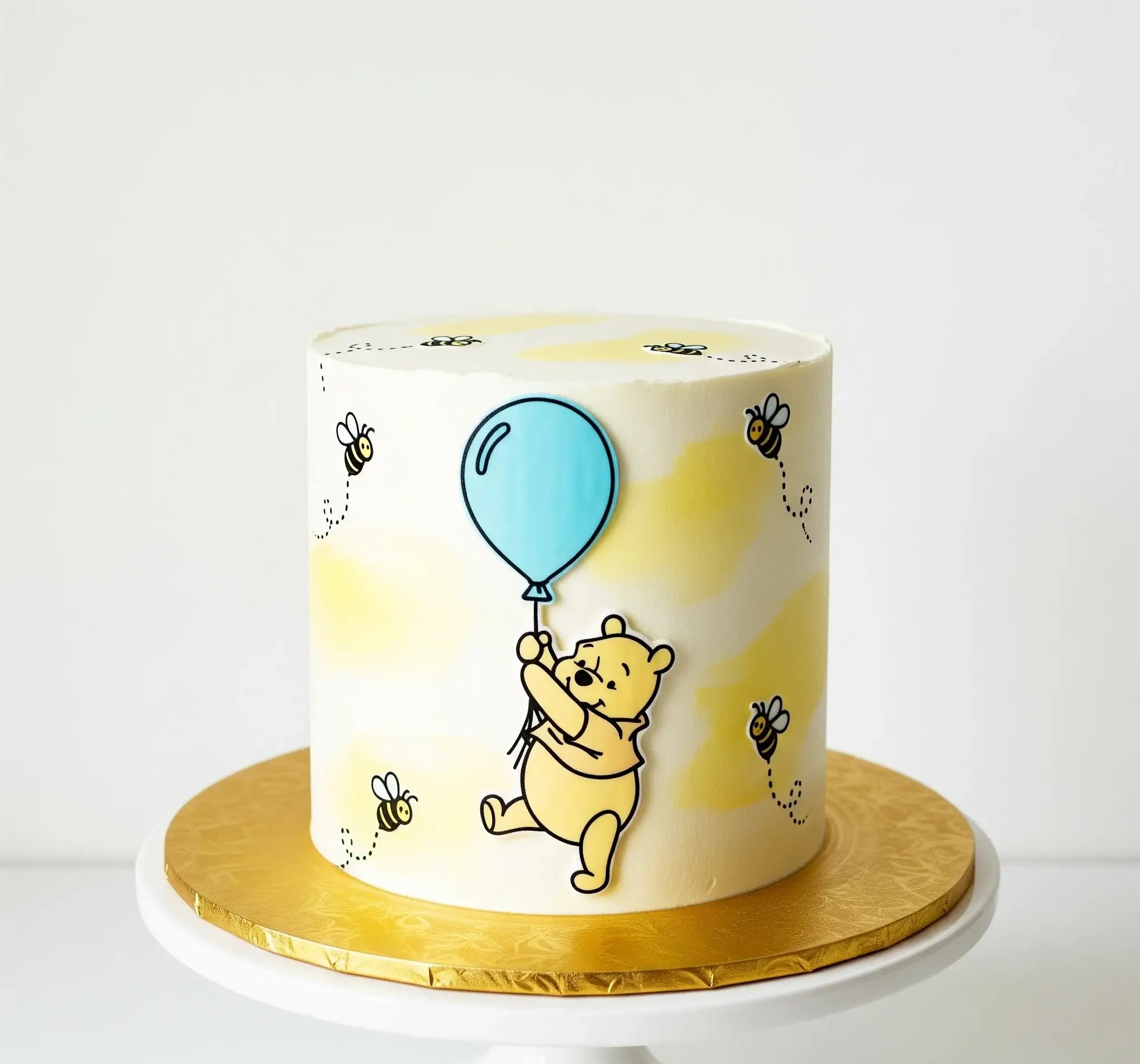 Winnie The Pooh Baby Shower Cake