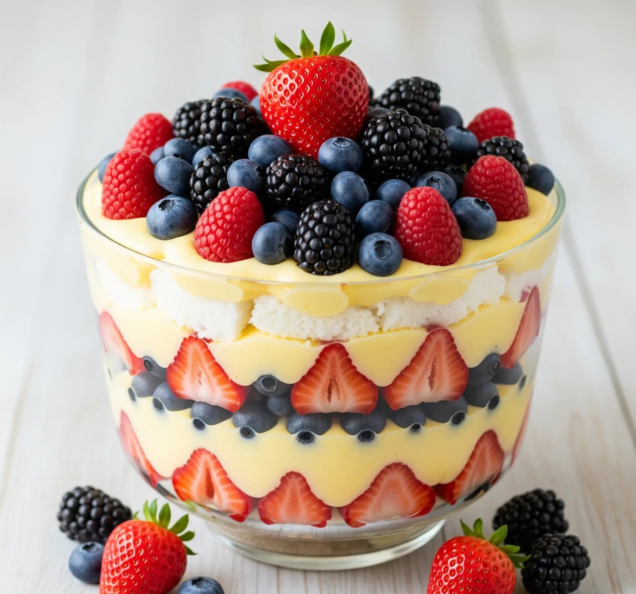 Angel Food Cake Trifle
