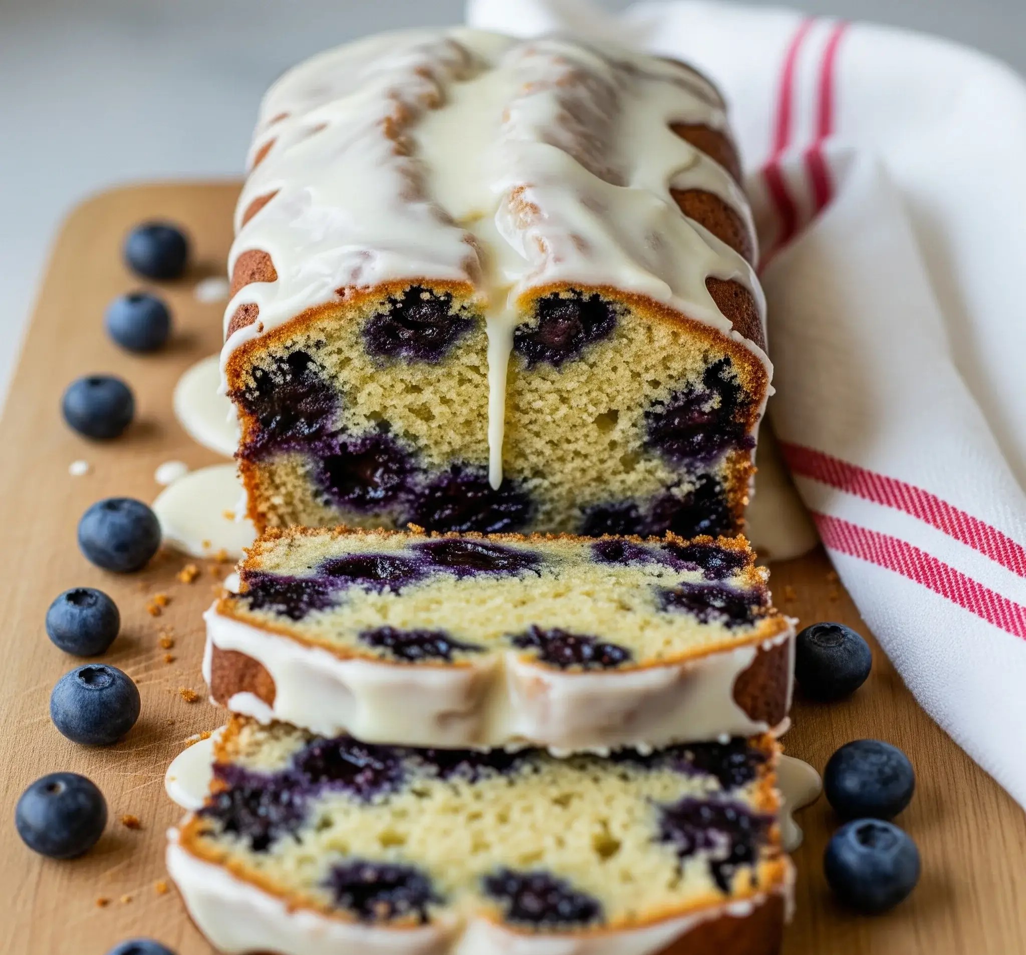 Blueberry Pound Cake