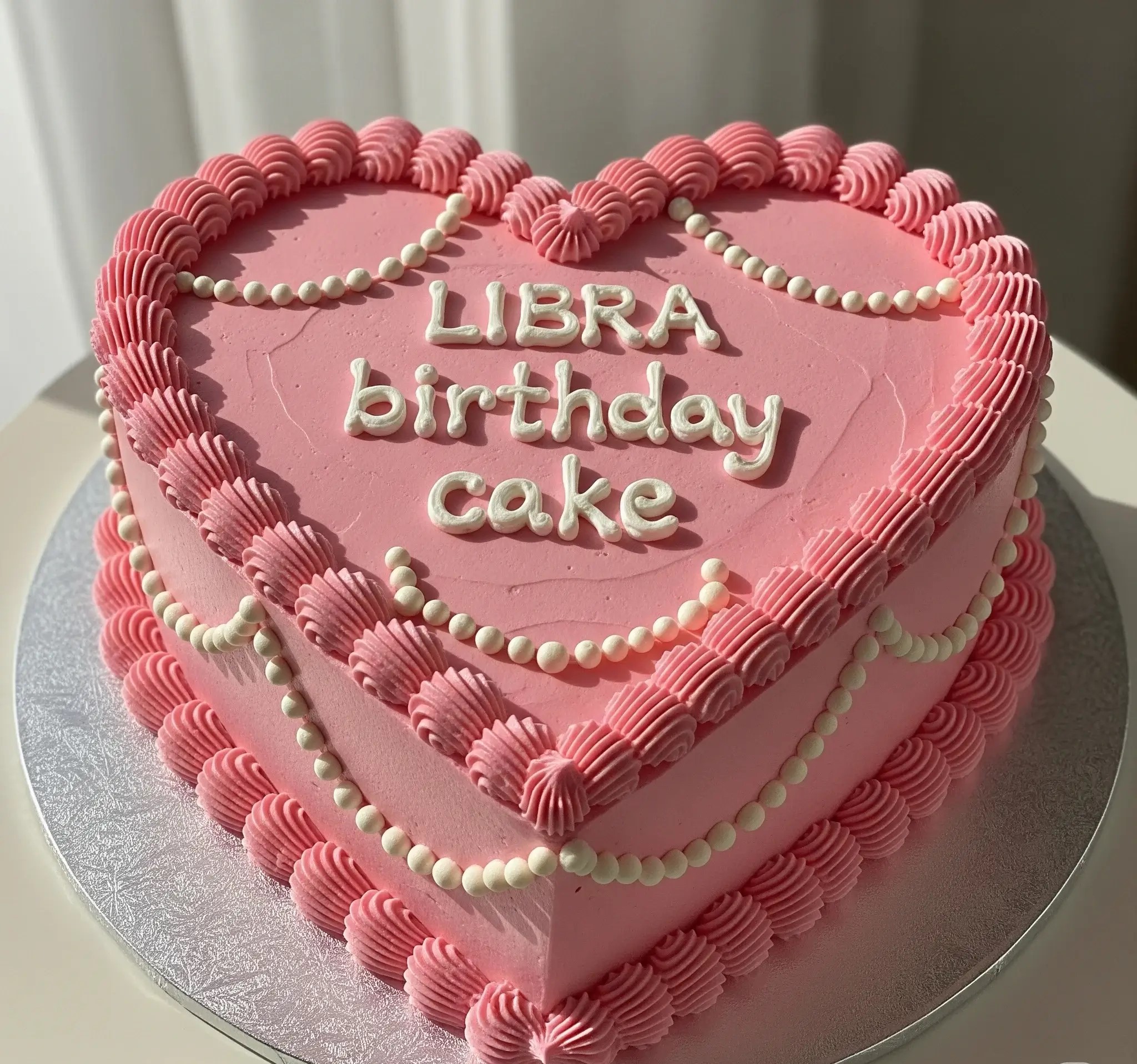 Libra Birthday Cake