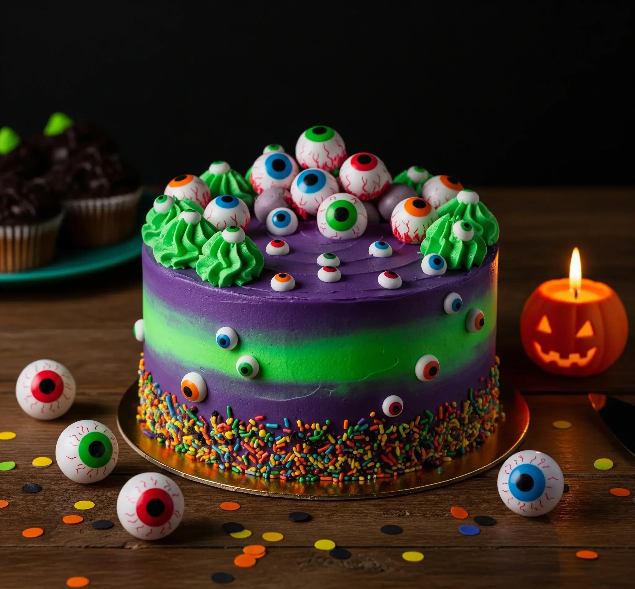 Monster Eye Cake