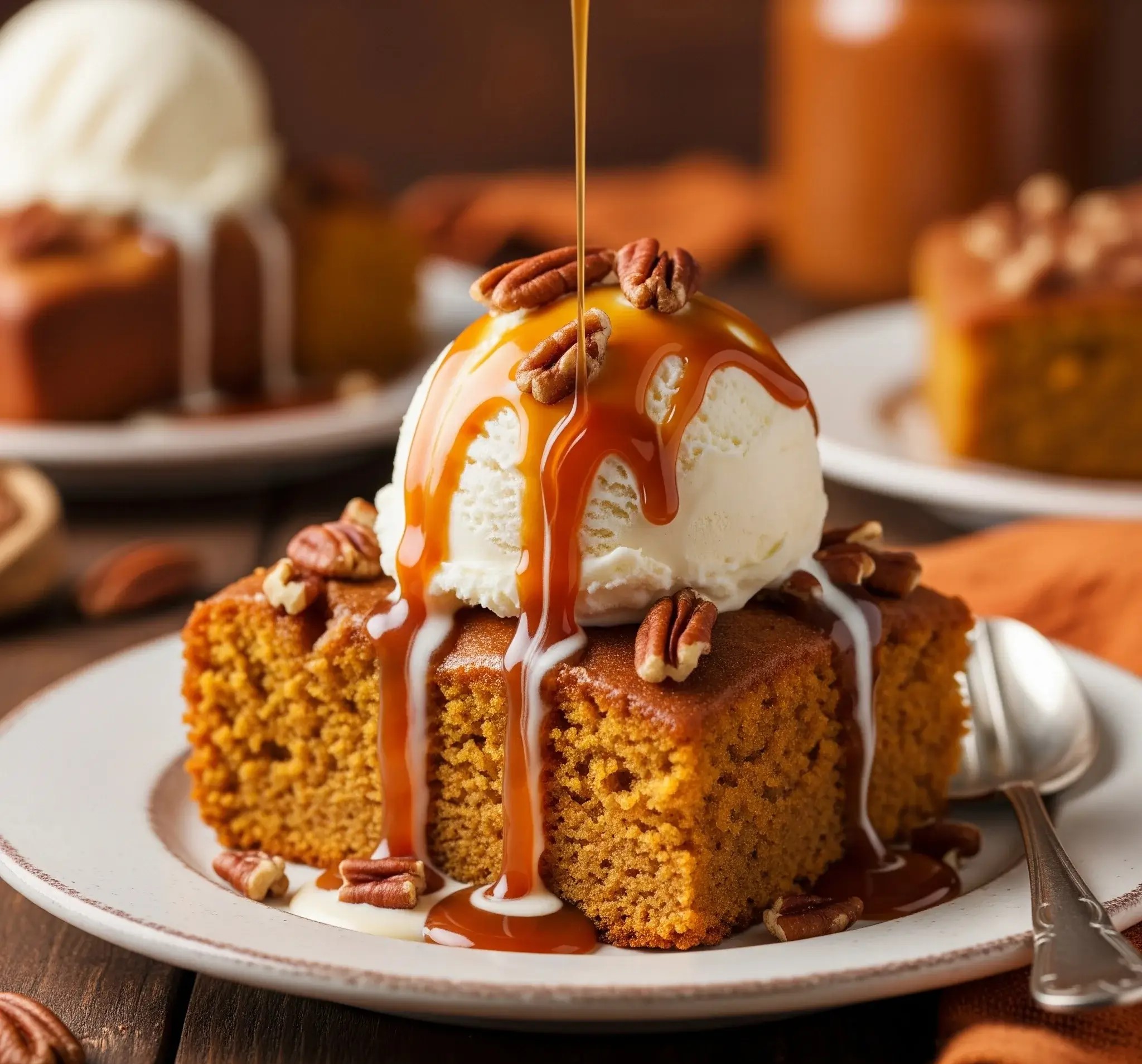 Pumpkin Dump Cake
