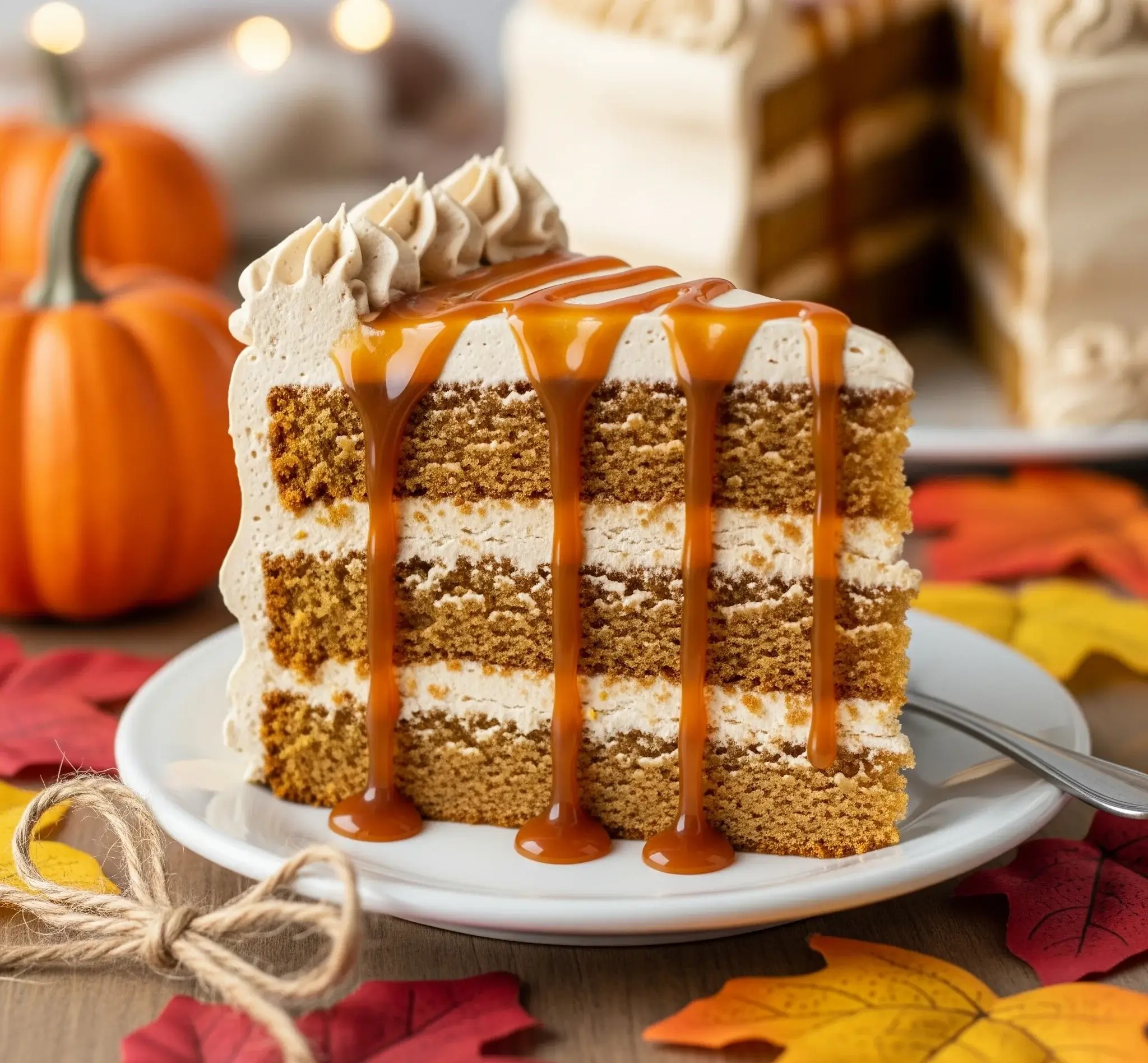 Pumpkin Spice Latte Cake