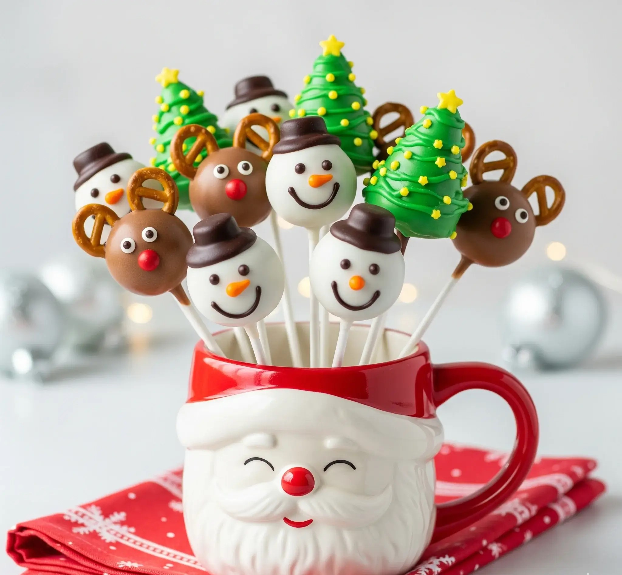 Christmas Cake Pops