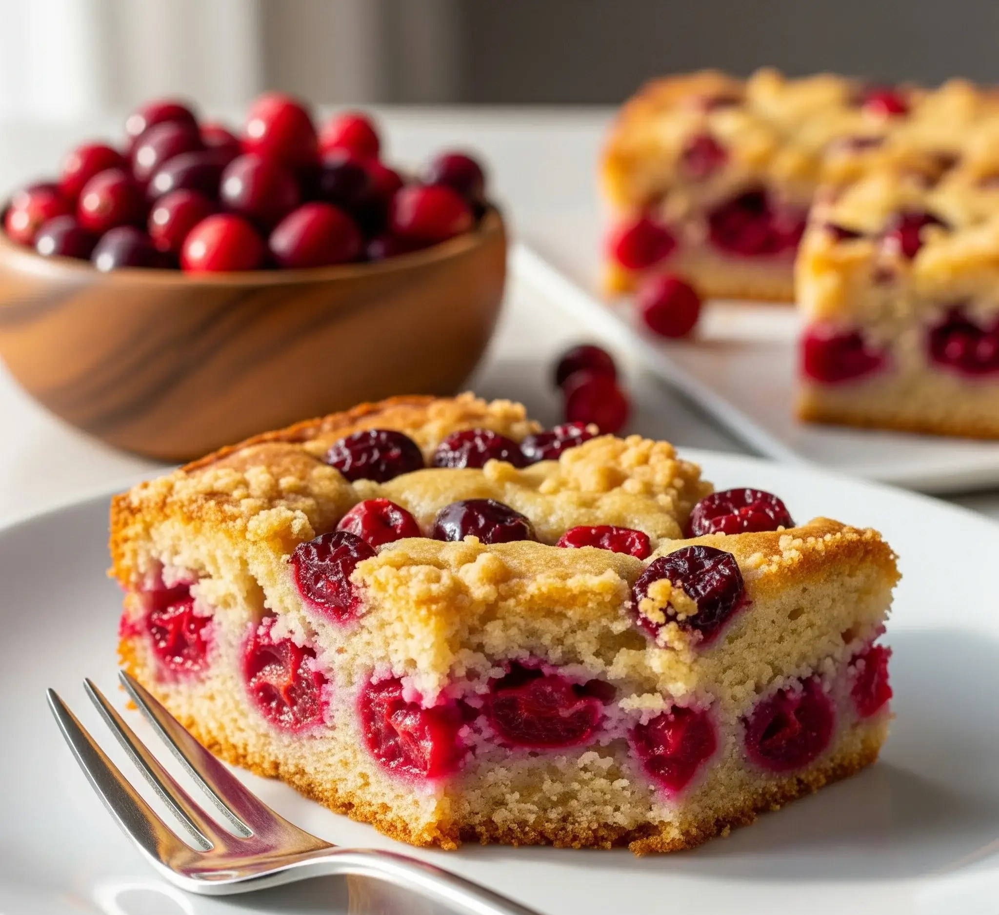 Cranberry Christmas Cake