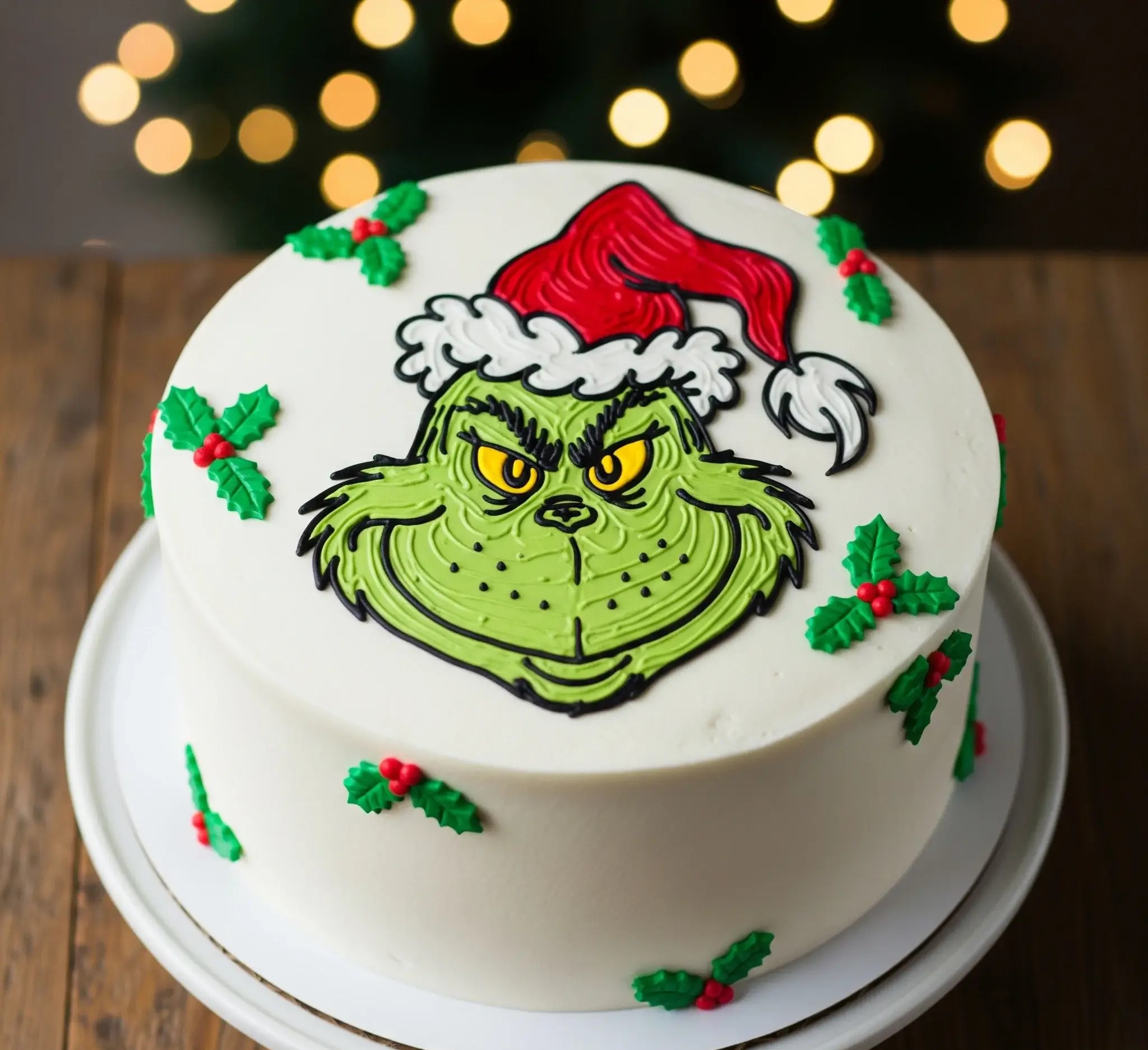 Grinch Cake